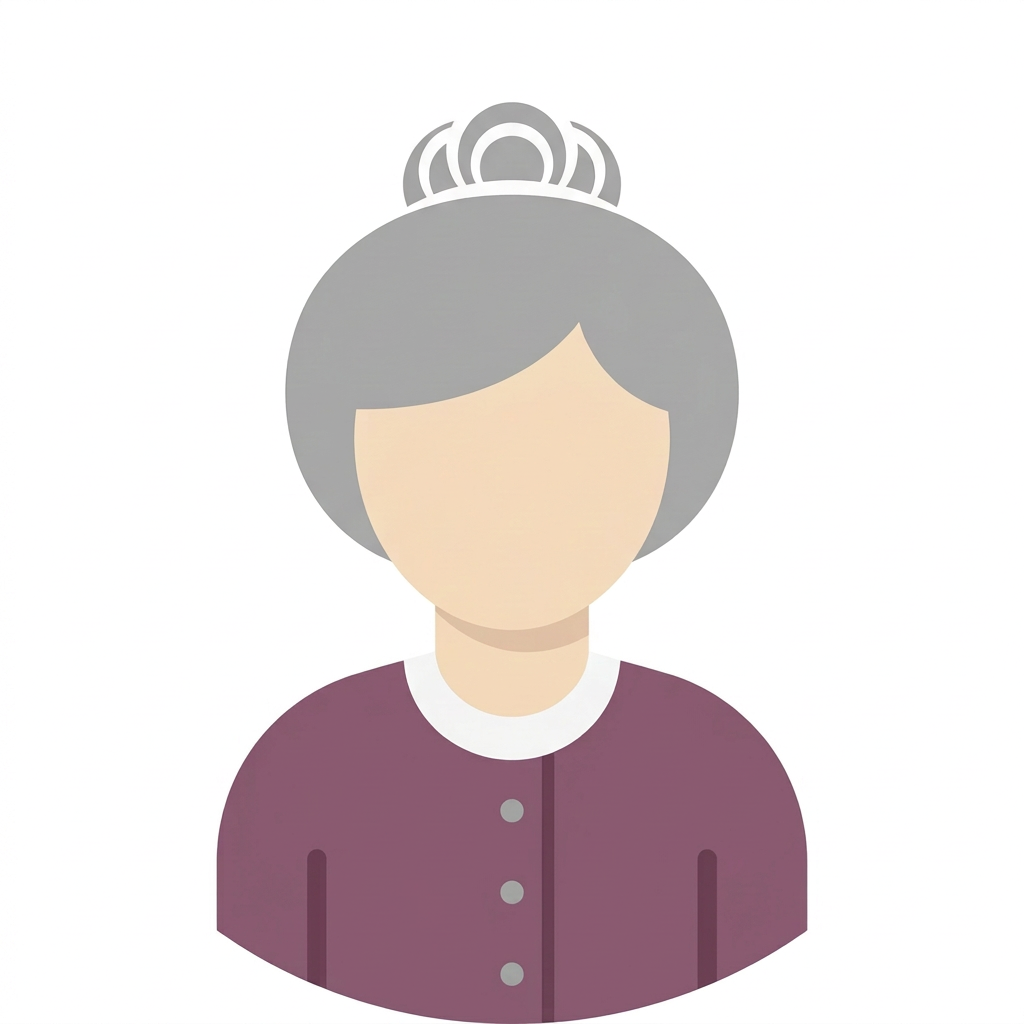 Generic grandma persona icon