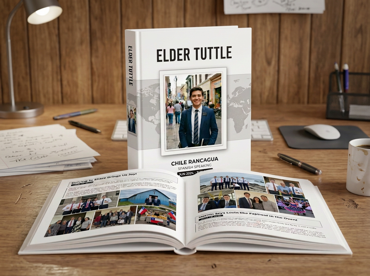 LDS missionary memory book